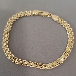 14kt Gold Filled Bismark Link Bracelet
